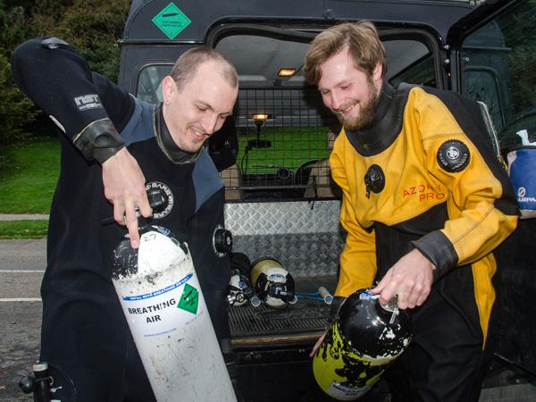 Thumbnail photo for Success with scuba diving cylinder testing campaign just one step away