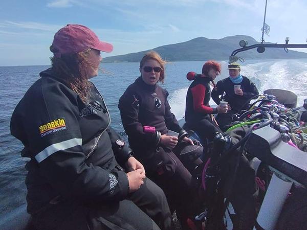 Thumbnail photo for Dunoon Divers’ support for female members reaps rewards