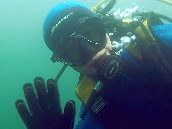 First open water dives for Loughborough uni club Ocean Divers