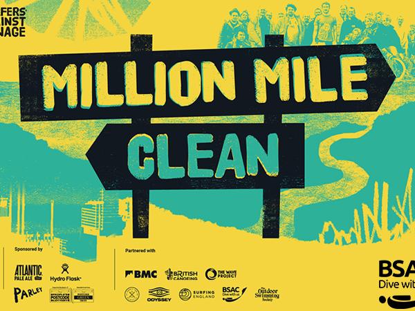 Thumbnail photo for BSAC brings underwater element to Surfers Against Sewage’s Million Mile Clean