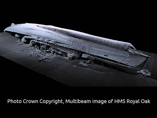 Thumbnail photo for Dive Team Announce HMS Royal Oak 80 Wreck Survey