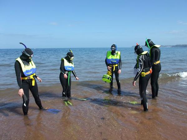 Thumbnail photo for How to stay safe when snorkelling in the UK