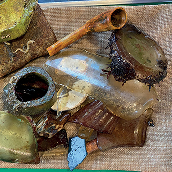 Finds from the foreshore