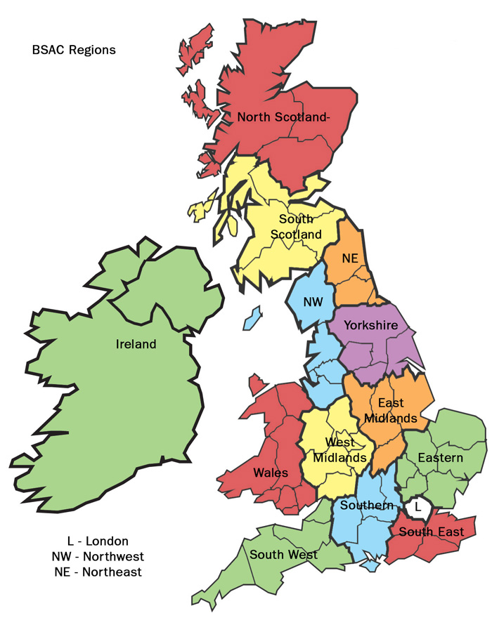 Regional map