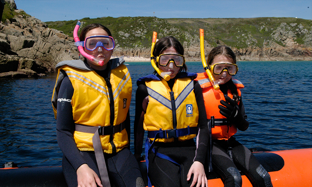 snorkelling in the UK - three young snorkellers.jpg
