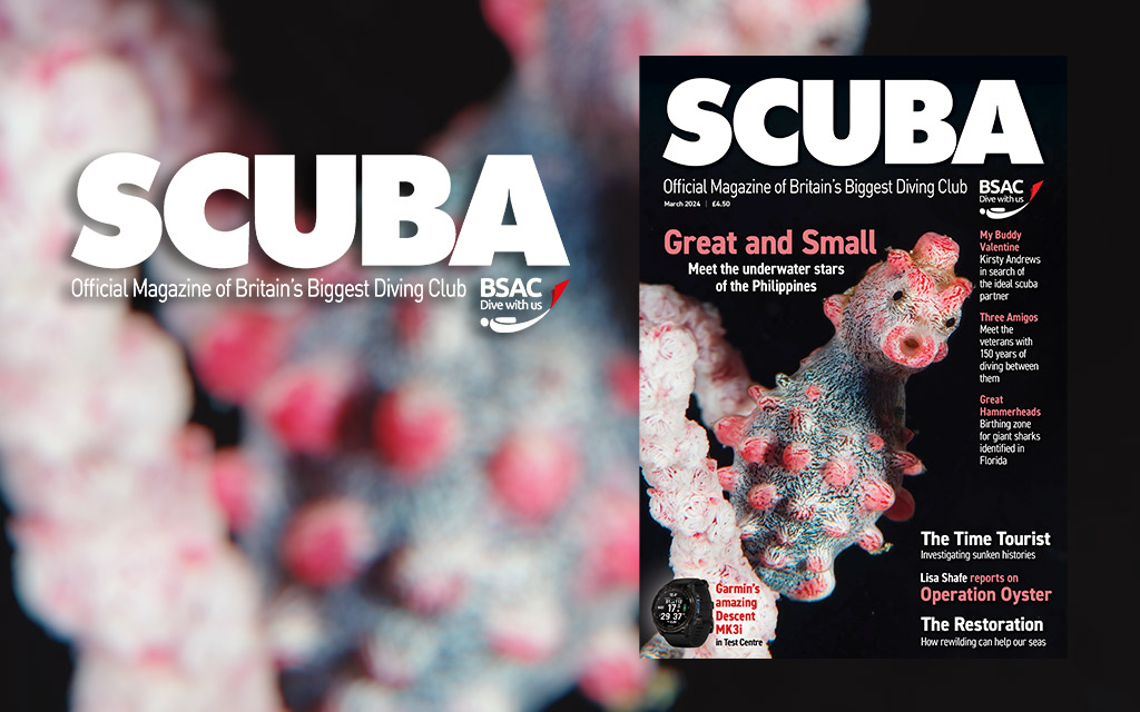 iSCUBA issue 143 front page