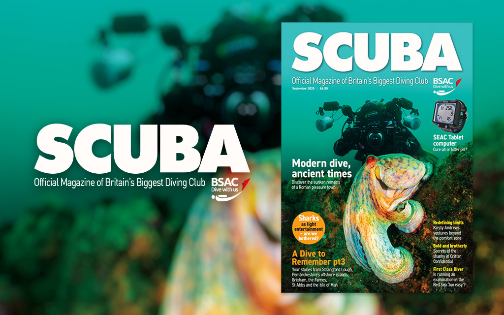 iSCUBA 158 front page