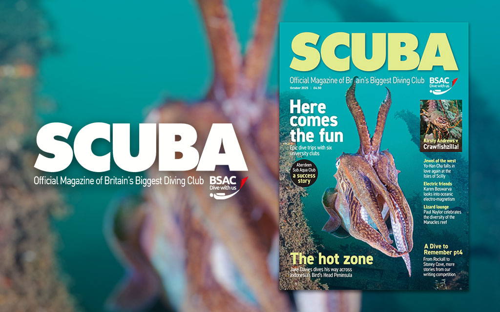 iSCUBA issue 159 front page