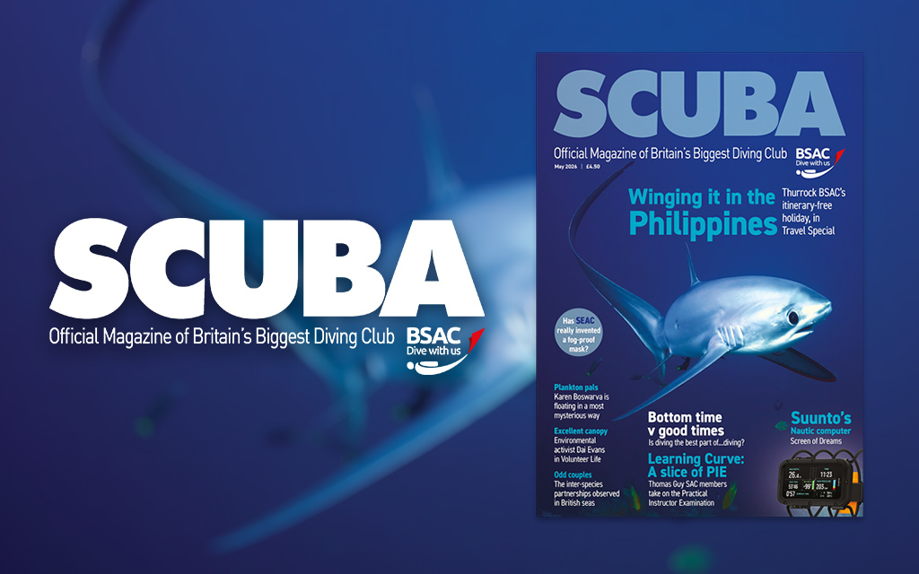 iSCUBA issue 165 front page