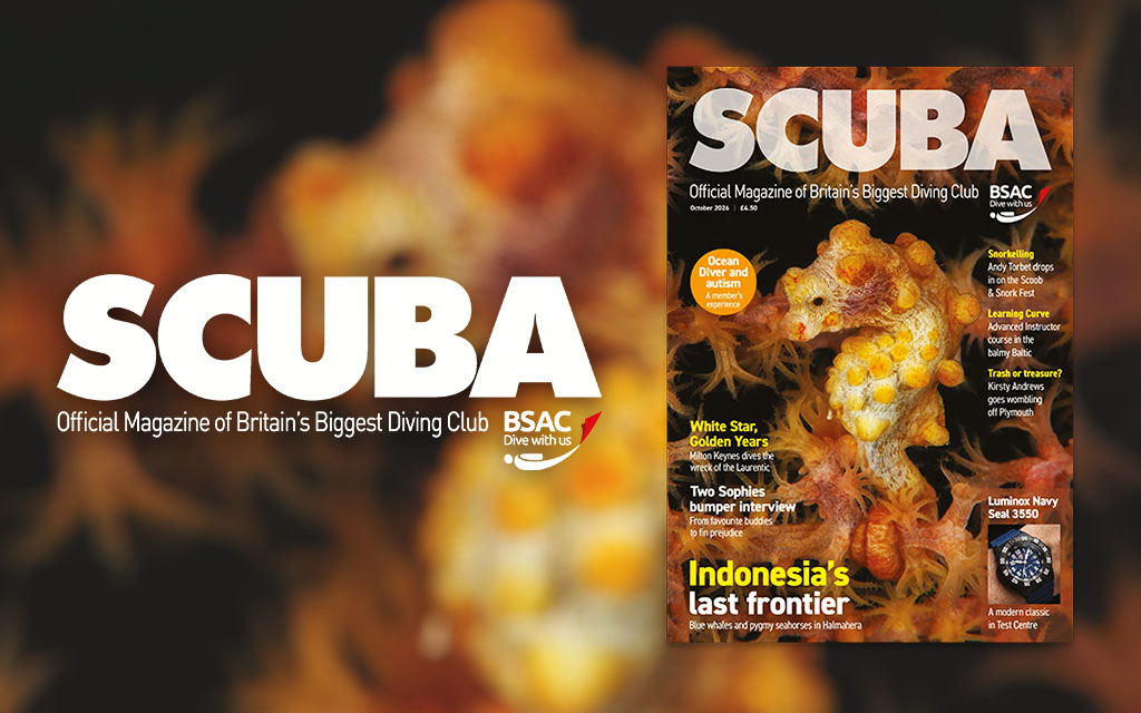 iSCUBA 169 front page