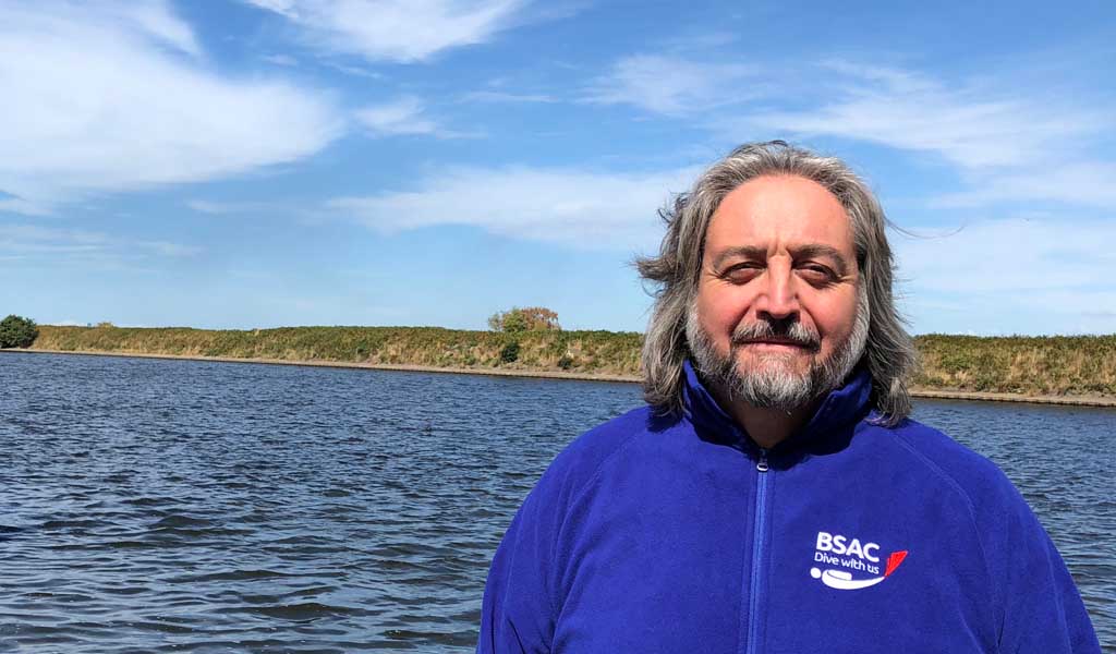 New Diving Support Advisor for BSAC, Geoff Bacon