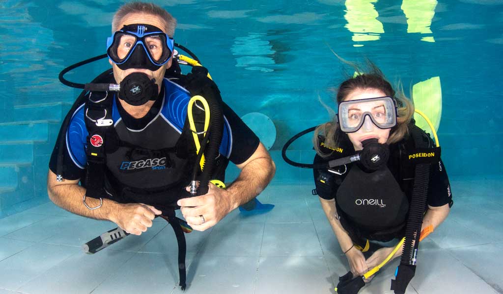 How to fill an Ocean Diver course