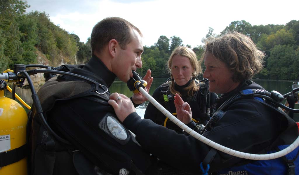 Active BSAC scuba instructors