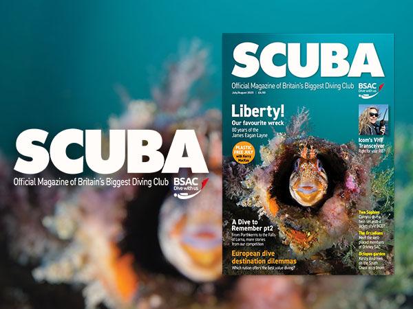 iSCUBA issue 157 front page