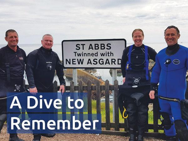 Clare (centre right) and friends at the famous New Asgard sign