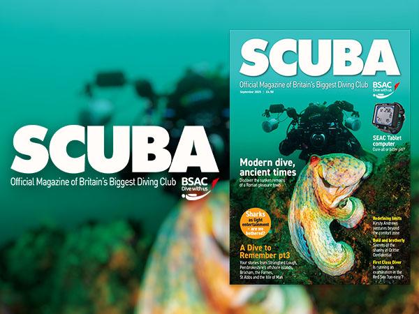 iSCUBA 158 front page