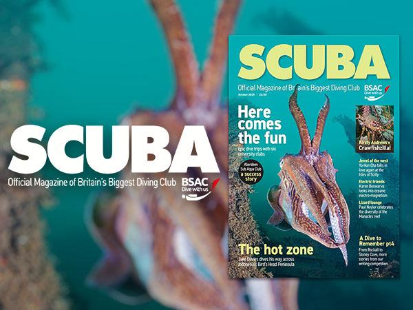 iSCUBA issue 159 front page