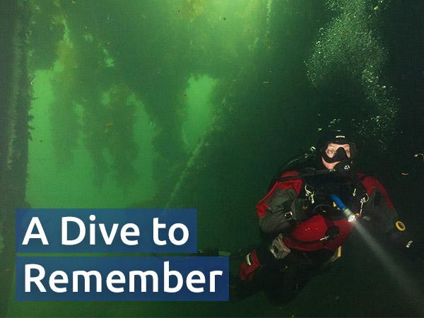 Thumbnail photo for A Dive to Remember: The wreck of HMS Port Napier, Loch Alsh