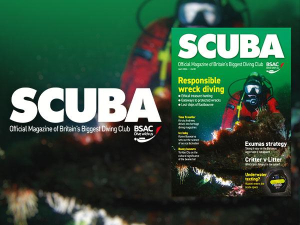 iSCUBA 164 front page