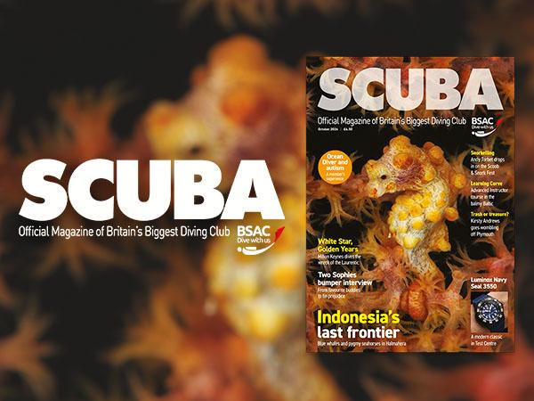 iSCUBA 169 front page