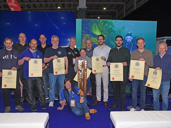 Thumbnail photo for BSAC honours award winners at 2026 Go Diving Show