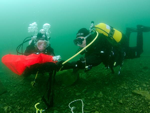 Retrieving ‘ghost fishing’ gear