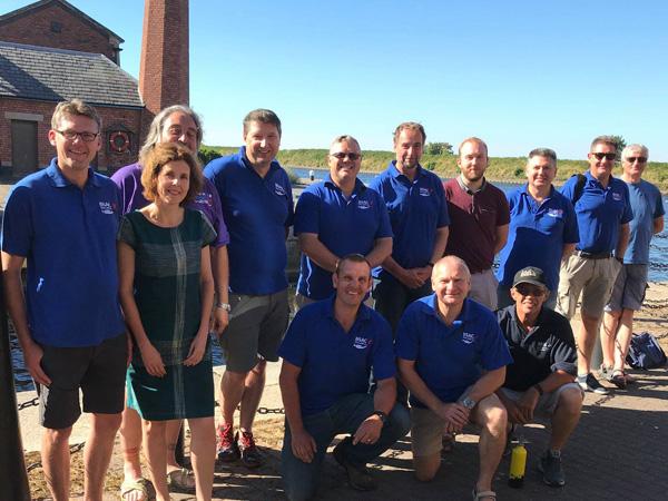 A group image of all BSAC regional coaches at a meeting