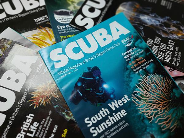 Thumbnail photo for Help shape the future of SCUBA magazine 