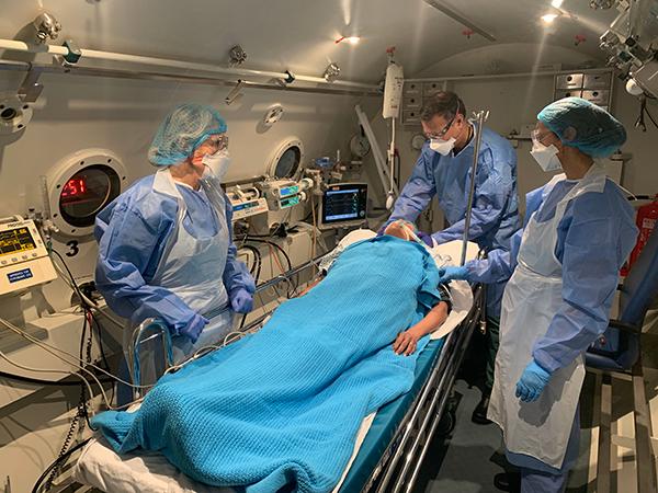 Thumbnail photo for Whipps Cross chamber in London instructed to re-open for emergencies