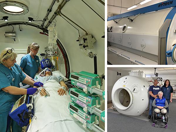 Thumbnail photo for Hyperbaric chamber update: thank you for supporting UK divers