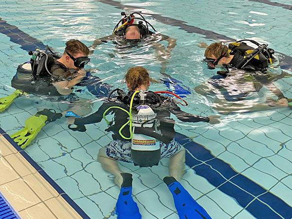 Thumbnail photo for Become a scuba instructor: The BSAC Instructor Foundation Course