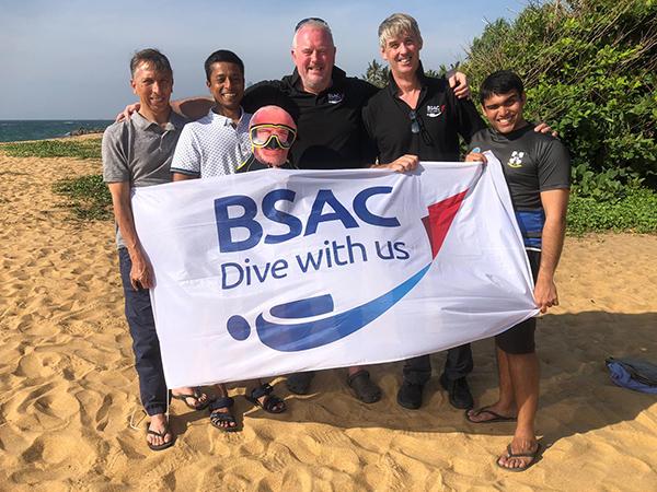 Thumbnail photo for Sri Lanka welcomes first BSAC-trained instructors