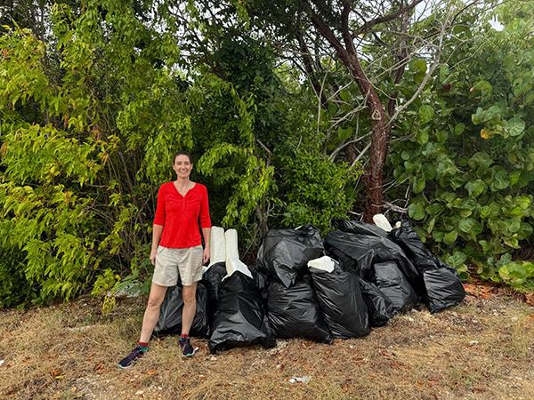 Thumbnail photo for Cayman club's clean-up continues!