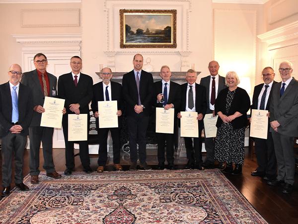 Thumbnail photo for BSAC members receive Duke of Cambridge Scuba prize