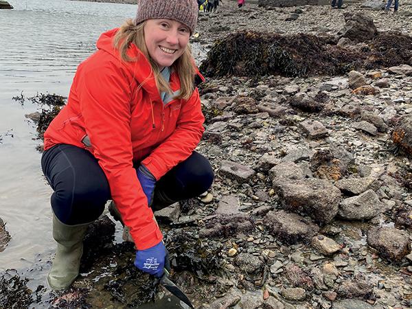 Thumbnail photo for Foreshore archaeology, or mudlarking on a rainy day