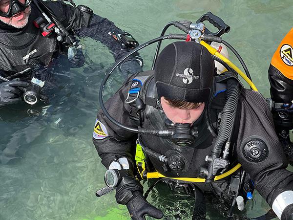 Thumbnail photo for What it’s like to learn to scuba dive aged 12