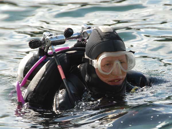 Scuba diving mums