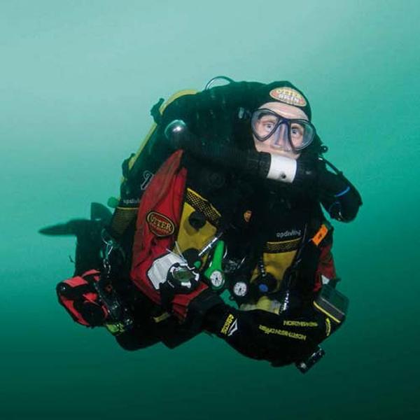 Closed circuit rebreather gas planning
