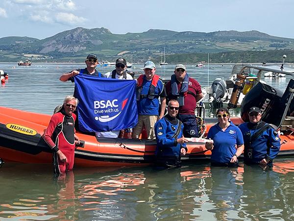 Thumbnail photo for BSAC volunteers take part in the King&rsquo;s Baton Relay celebration of Wales&rsquo; seas