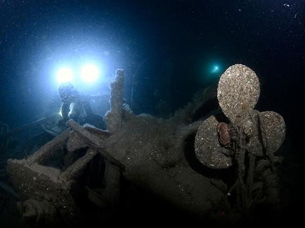 Thumbnail photo for BSAC technical divers help identify lost landing craft