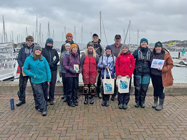 Thumbnail photo for Marine Champion joins restoration project to check health of wild oysters