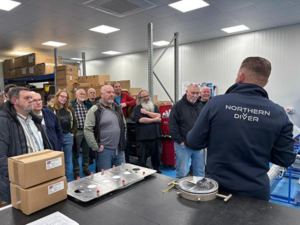 Thumbnail photo for North West Diving Officers come together for annual Workshop at Northern Diver HQ