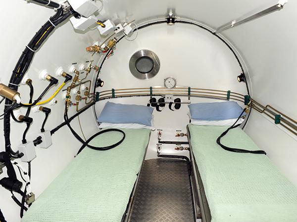 Thumbnail photo for Oban recompression chamber to close