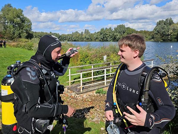 Thumbnail photo for From Octonauts to qualified scuba diver