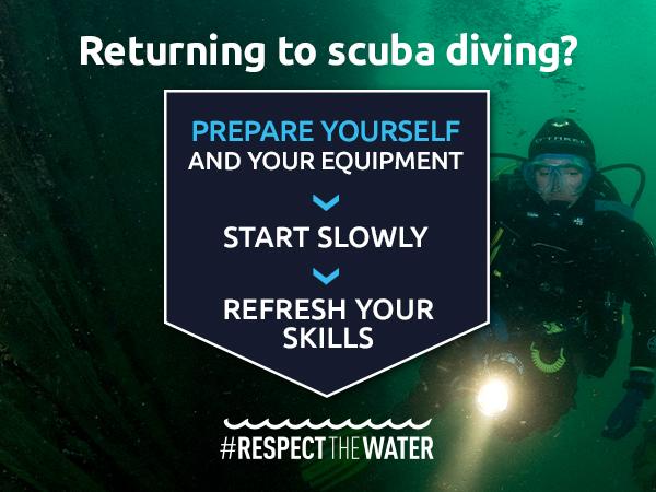 Thumbnail photo for Keep enjoying your diving – safely!