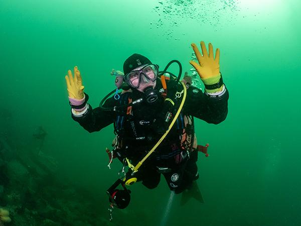 Thumbnail photo for Sands Castro welcomed as new First Class Diver Chief Examiner