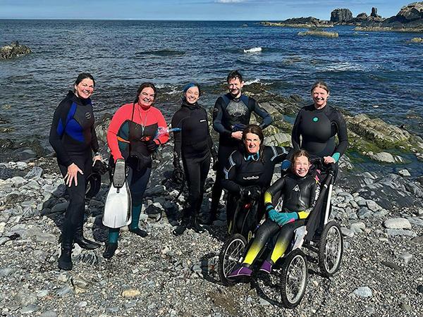 Thumbnail photo for Snorkelling for All Celebration highlights inclusive snorkel activities