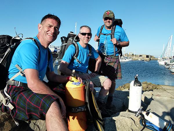 Thumbnail photo for Burghead Sub-Aqua Club to take on the Three Lakes Challenge for the RNLI