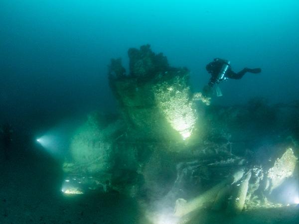 Thumbnail photo for BSAC divers confirm identity of WWI U-boat off Cornwall