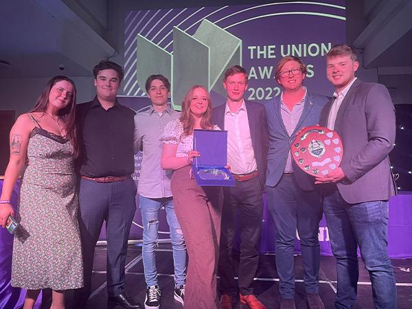 Thumbnail photo for UPSAC scoops Portsmouth’s Student Group of the Year